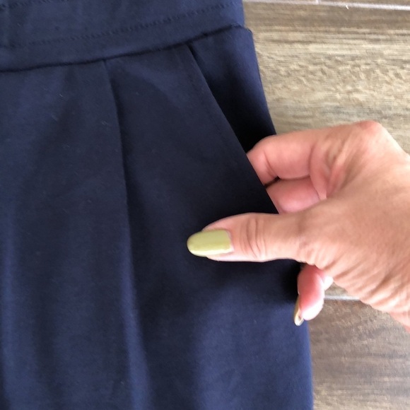 Betabrand Skinny Leg Soho Joggers in Navy Blue, XS - Picture 7 of 14